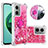 Custodia Silicone Cover Morbida Bling-Bling con Anello Supporto S03 per Xiaomi Redmi 10 Prime Plus 5G