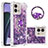 Custodia Silicone Cover Morbida Bling-Bling con Anello Supporto YB1 per Motorola Moto G Stylus (2023) 4G