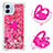 Custodia Silicone Cover Morbida Bling-Bling con Anello Supporto YB1 per Samsung Galaxy A04E