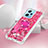 Custodia Silicone Cover Morbida Bling-Bling con Anello Supporto YB1 per Xiaomi Redmi Note 12 5G