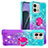 Custodia Silicone Cover Morbida Bling-Bling con Anello Supporto YB2 per Motorola Moto G Stylus (2023) 4G