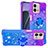 Custodia Silicone Cover Morbida Bling-Bling con Anello Supporto YB2 per Motorola Moto G Stylus (2023) 4G