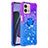 Custodia Silicone Cover Morbida Bling-Bling con Anello Supporto YB2 per Motorola Moto G Stylus (2023) 4G