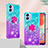 Custodia Silicone Cover Morbida Bling-Bling con Anello Supporto YB2 per Samsung Galaxy A04 4G