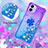 Custodia Silicone Cover Morbida Bling-Bling con Anello Supporto YB2 per Samsung Galaxy F04