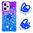 Custodia Silicone Cover Morbida Bling-Bling con Anello Supporto YB2 per Xiaomi Redmi Note 12 Pro 5G