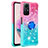 Custodia Silicone Cover Morbida Bling-Bling con Anello Supporto YB2 per Xiaomi Redmi Note 12S