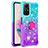 Custodia Silicone Cover Morbida Bling-Bling con Anello Supporto YB2 per Xiaomi Redmi Note 12S