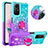 Custodia Silicone Cover Morbida Bling-Bling con Anello Supporto YB2 per Xiaomi Redmi Note 12S