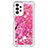 Custodia Silicone Cover Morbida Bling-Bling con Cinghia Cordino Mano S02 per Samsung Galaxy A13 4G