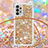 Custodia Silicone Cover Morbida Bling-Bling con Cinghia Cordino Mano S03 per Samsung Galaxy A32 4G