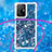 Custodia Silicone Cover Morbida Bling-Bling con Cinghia Cordino Mano S03 per Xiaomi Mi 11T 5G