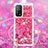 Custodia Silicone Cover Morbida Bling-Bling con Cinghia Cordino Mano S03 per Xiaomi Redmi K30S 5G