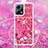 Custodia Silicone Cover Morbida Bling-Bling con Cinghia Cordino Mano S03 per Xiaomi Redmi Note 12 5G