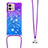 Custodia Silicone Cover Morbida Bling-Bling con Cinghia Cordino Mano YB1 per Motorola Moto G Stylus (2023) 4G