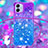 Custodia Silicone Cover Morbida Bling-Bling con Cinghia Cordino Mano YB1 per Samsung Galaxy A04 4G