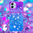 Custodia Silicone Cover Morbida Bling-Bling con Cinghia Cordino Mano YB1 per Samsung Galaxy A04E