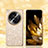 Custodia Silicone Cover Morbida Bling-Bling GS1 per Oppo Find N3 5G Oro