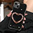 Custodia Silicone Cover Morbida Bling-Bling JL1 per Apple iPhone 13 Nero