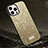 Custodia Silicone Cover Morbida Bling-Bling LD1 per Apple iPhone 14 Pro Oro