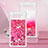 Custodia Silicone Cover Morbida Bling-Bling S01 per Google Pixel 7a 5G Rosa Caldo