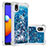 Custodia Silicone Cover Morbida Bling-Bling S01 per Samsung Galaxy A01 Core