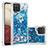 Custodia Silicone Cover Morbida Bling-Bling S01 per Samsung Galaxy A12 5G