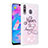 Custodia Silicone Cover Morbida Bling-Bling S01 per Samsung Galaxy A40s Rosa