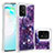 Custodia Silicone Cover Morbida Bling-Bling S01 per Samsung Galaxy A91