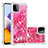 Custodia Silicone Cover Morbida Bling-Bling S01 per Samsung Galaxy F42 5G