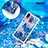 Custodia Silicone Cover Morbida Bling-Bling S01 per Samsung Galaxy M01s