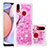 Custodia Silicone Cover Morbida Bling-Bling S01 per Samsung Galaxy M01s