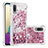 Custodia Silicone Cover Morbida Bling-Bling S01 per Samsung Galaxy M02