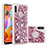 Custodia Silicone Cover Morbida Bling-Bling S01 per Samsung Galaxy M11