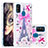 Custodia Silicone Cover Morbida Bling-Bling S01 per Samsung Galaxy M21