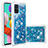 Custodia Silicone Cover Morbida Bling-Bling S01 per Samsung Galaxy M40S