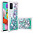 Custodia Silicone Cover Morbida Bling-Bling S01 per Samsung Galaxy M40S