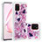 Custodia Silicone Cover Morbida Bling-Bling S01 per Samsung Galaxy M60s