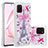 Custodia Silicone Cover Morbida Bling-Bling S01 per Samsung Galaxy Note 10 Lite