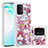 Custodia Silicone Cover Morbida Bling-Bling S01 per Samsung Galaxy S10 Lite Rosso