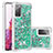 Custodia Silicone Cover Morbida Bling-Bling S01 per Samsung Galaxy S20 FE 5G Verde