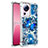 Custodia Silicone Cover Morbida Bling-Bling S01 per Xiaomi Civi 2 5G Blu