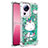 Custodia Silicone Cover Morbida Bling-Bling S01 per Xiaomi Mi 13 Lite 5G Verde