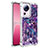 Custodia Silicone Cover Morbida Bling-Bling S01 per Xiaomi Mi 13 Lite 5G Viola