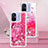 Custodia Silicone Cover Morbida Bling-Bling S01 per Xiaomi Poco C55 Rosa Caldo