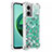 Custodia Silicone Cover Morbida Bling-Bling S01 per Xiaomi Redmi 11 Prime 5G Verde