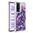 Custodia Silicone Cover Morbida Bling-Bling S01 per Xiaomi Redmi K60 5G Viola