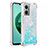 Custodia Silicone Cover Morbida Bling-Bling S01 per Xiaomi Redmi Note 11E 5G Cielo Blu