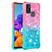 Custodia Silicone Cover Morbida Bling-Bling S02 per Samsung Galaxy A21s