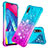 Custodia Silicone Cover Morbida Bling-Bling S02 per Samsung Galaxy M10